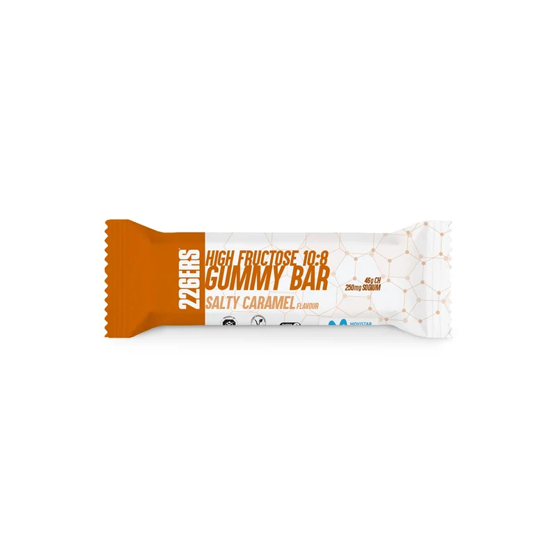 High Fructose Gummy Bar: Sabor Caramelo Salado · 226ERS · 60 gramos