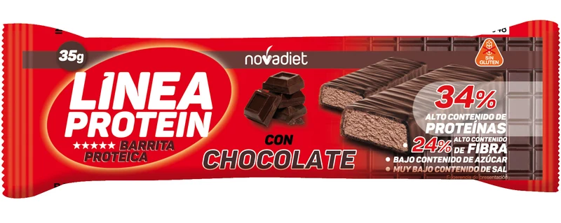 Línea Protein Chocolate · Nova Diet · 35 gramos