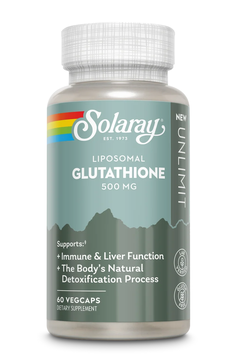 Glutatión Liposomal · Solaray · 60 Cápsulas