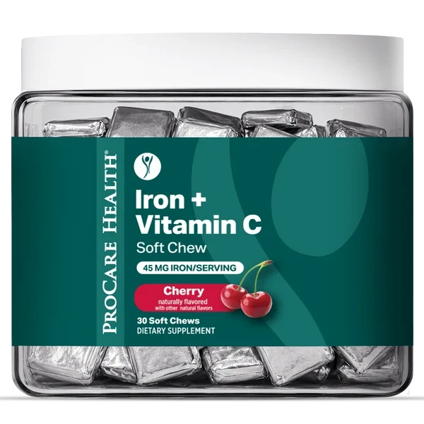 ProCare Health Iron + Vitamin C Soft Chew